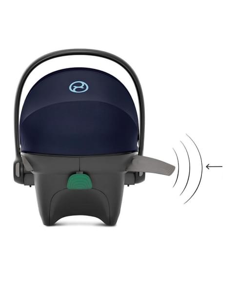 Коляска 3 в 1 Cybex Priam IV Rosegold и автокресло Aton S2 i-Size с базой Base One Mirage Grey/Ocean Blue