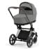 Коляска 3 в 1 Cybex Priam IV Rosegold и автокресло Aton S2 i-Size с базой Base One Mirage Grey/Ocean Blue