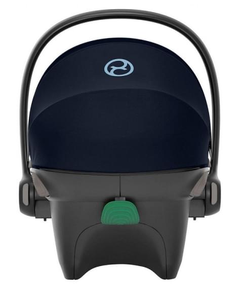 Коляска 3 в 1 Cybex Priam IV Rosegold и автокресло Aton S2 i-Size с базой Base One Mirage Grey/Ocean Blue