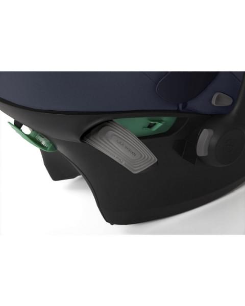 Коляска 3 в 1 Cybex Priam IV Rosegold и автокресло Aton S2 i-Size с базой Base One Mirage Grey/Ocean Blue