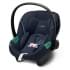 Коляска 3 в 1 Cybex Priam IV Rosegold и автокресло Aton S2 i-Size с базой Base One Sepia Black/Ocean Blue