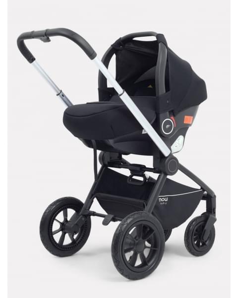Коляска 3 в 1 Mowbaby Zoom Air Silver Black