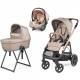 Коляска 3 в 1 Peg-Perego Veloce TC Belvedere Lounge, Mon Amour New