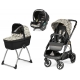 Коляска 3 в 1 Peg Perego Veloce Belvedere Lounge Graphic Gold