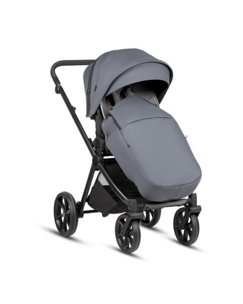 Коляска 3 в 1 Tutis Mio 3+ NEW Essential, Dark Grey (103)