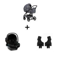 Коляска 3 в 1 Tutis Uno 5+ Unico, Pepper (148)