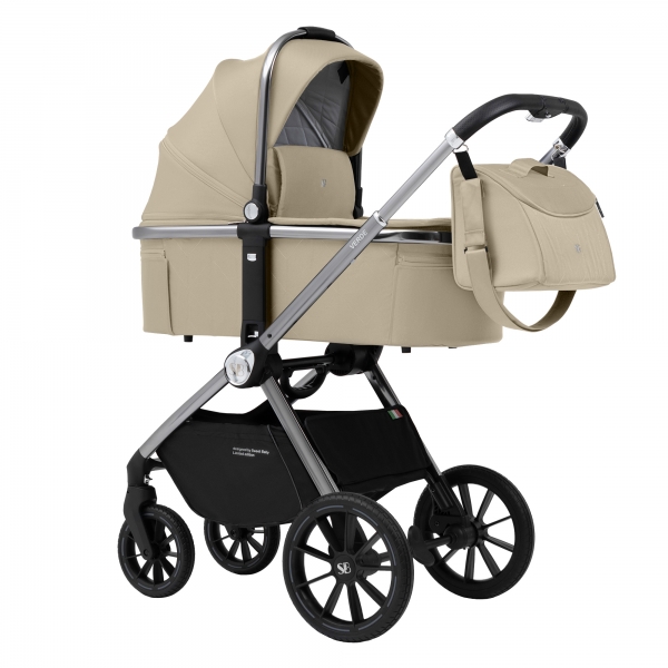 Коляска 3в1 Sweet Baby Verde Silver Beige