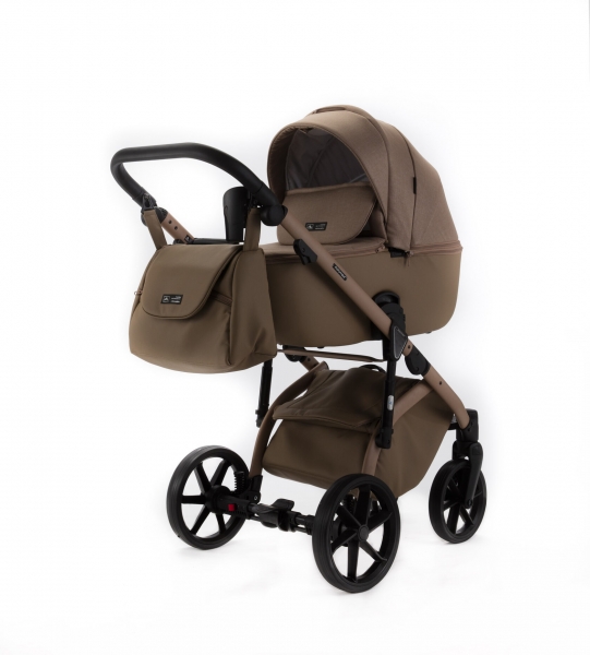 Коляска Adamex Nola Natura 2 В 1 - N-5-CAMEL