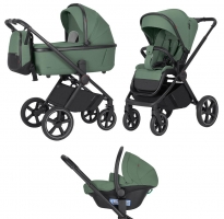 Коляска Carrello Ultimo CRL-6538 3 в 1 Fern Green