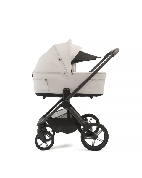 Коляска детская Peppy Soho 2 в 1 Taupe (бежевый), рама серо-бежевый