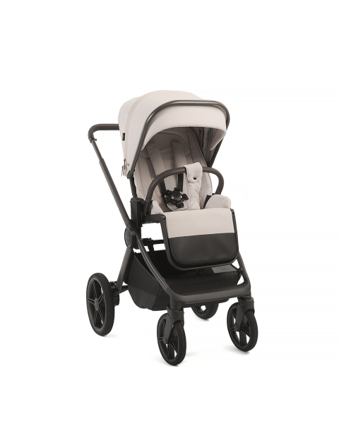Коляска детская Peppy Soho 2 в 1 Taupe (бежевый), рама серо-бежевый