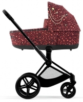 Коляска для новорожденных Cybex Priam IV 1 В 1 Rockstar/Matt Black