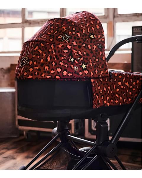 Коляска для новорожденных Cybex Priam IV 1 В 1 Rockstar/Matt Black