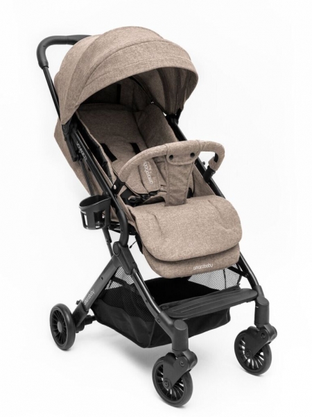 Коляска прогулочная Amarobaby Voyager, Коричневый