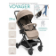 Коляска прогулочная Amarobaby Voyager, Коричневый