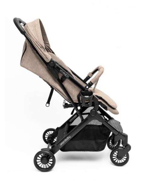 Коляска прогулочная Amarobaby Voyager, Коричневый