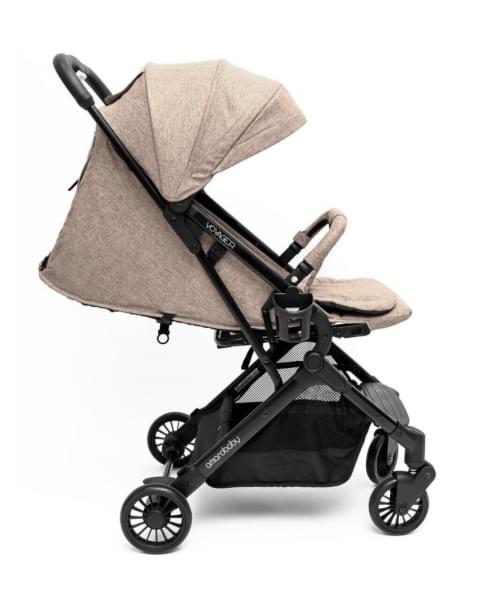 Коляска прогулочная Amarobaby Voyager, Коричневый