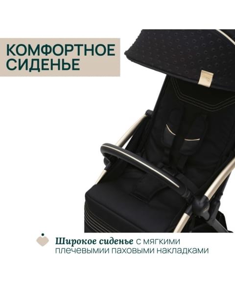 Коляска прогулочная Chicco XPlus, Black Re Lux (Черный)