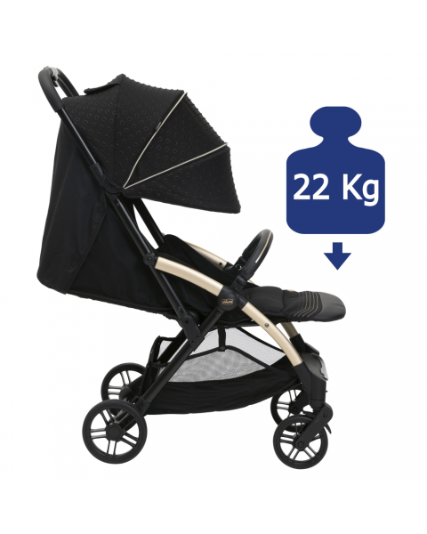 Коляска прогулочная Chicco XPlus, Black Re Lux (Черный)