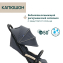 Коляска прогулочная Chicco XPlus, Dark Shadow (Серый)