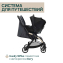 Коляска прогулочная Chicco XPlus, Dark Shadow (Серый)