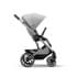 Коляска прогулочная Cybex Balios S Lux New 2023 шасси Silver, Lava Grey (Серый / шасси Серебро)