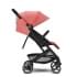 Коляска прогулочная Cybex Beezy (с дождевиком и бампером), Hibiscus Red (Розовый)
