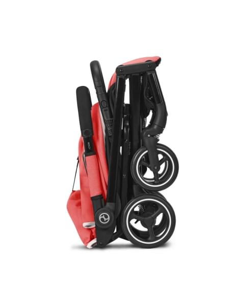 Коляска прогулочная Cybex Beezy (с дождевиком и бампером), Hibiscus Red (Розовый)