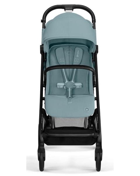 Коляска прогулочная Cybex Beezy (с дождевиком и бампером), Stormy Blue (Голубой)