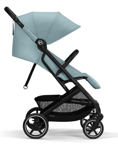 Коляска прогулочная Cybex Beezy (с дождевиком и бампером), Stormy Blue (Голубой)
