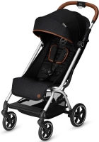 Коляска прогулочная Cybex Eezy S Plus Denim, Lavastone Black (Черный)