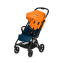Коляска прогулочная Cybex Eezy S Plus Denim, Lavastone Black (Черный)