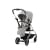 Коляска прогулочная Cybex Eezy S Twist+ 2 SLV (с дождевиком и бампером), Lava Grey (Серый)