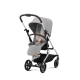 Коляска прогулочная Cybex Eezy S Twist+ 2 SLV (с дождевиком и бампером), Lava Grey (Серый)