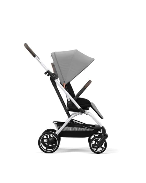 Коляска прогулочная Cybex Eezy S Twist+ 2 SLV (с дождевиком и бампером), Lava Grey (Серый)