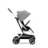 Коляска прогулочная Cybex Eezy S Twist+ 2 SLV (с дождевиком и бампером), Lava Grey (Серый)