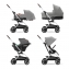 Коляска прогулочная Cybex Eezy S Twist+ 2 SLV (с дождевиком и бампером), Lava Grey (Серый)