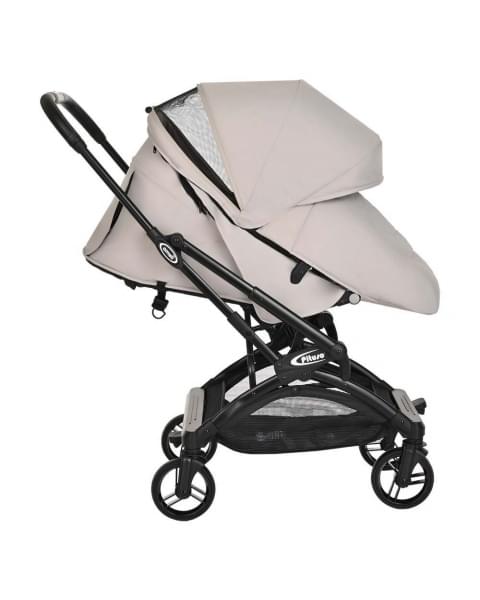 Коляска прогулочная Pituso Ameli PU, Beige (Бежевый)