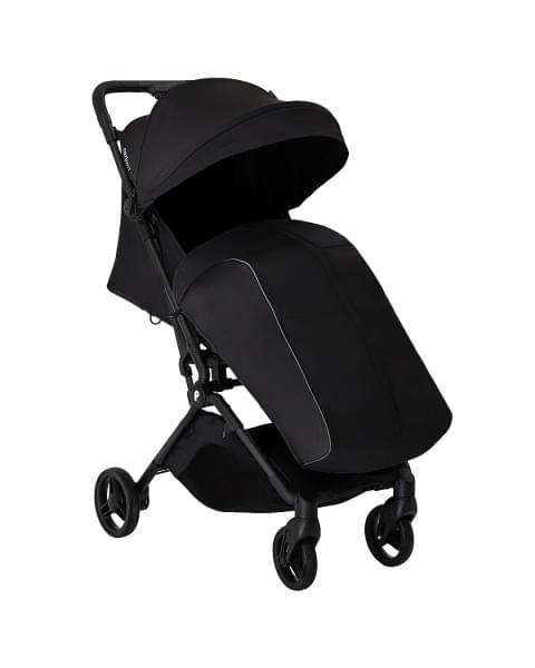 Коляска прогулочная Pituso Pera PU, Black New (Черный)