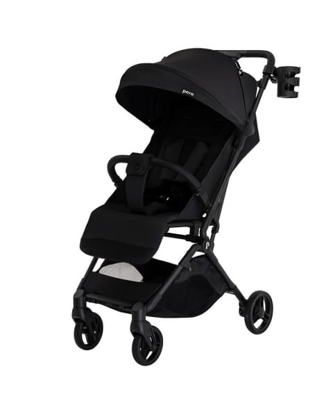 Коляска прогулочная Pituso Pera PU, Black New (Черный)
