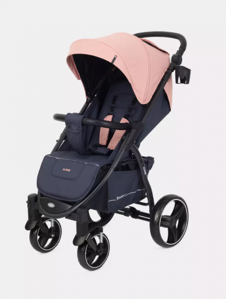 Коляска прогулочная Rant Basic Alpine RA450, Coral (Розовый)