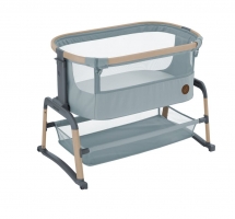 Колыбель Maxi-Cosi Iora Air Beyond (c колесами), Grey Eco (Серый)