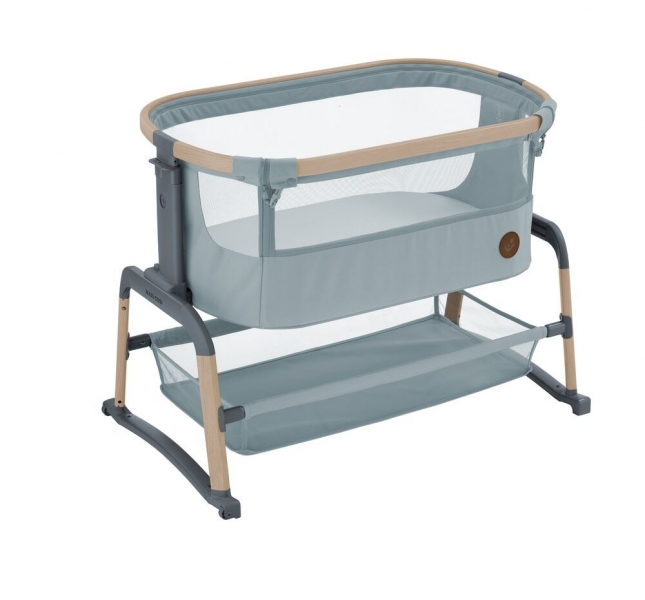 Колыбель Maxi-Cosi Iora Air Beyond (c колесами), Grey Eco (Серый)