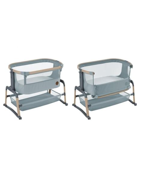 Колыбель Maxi-Cosi Iora Air Beyond (c колесами), Grey Eco (Серый)