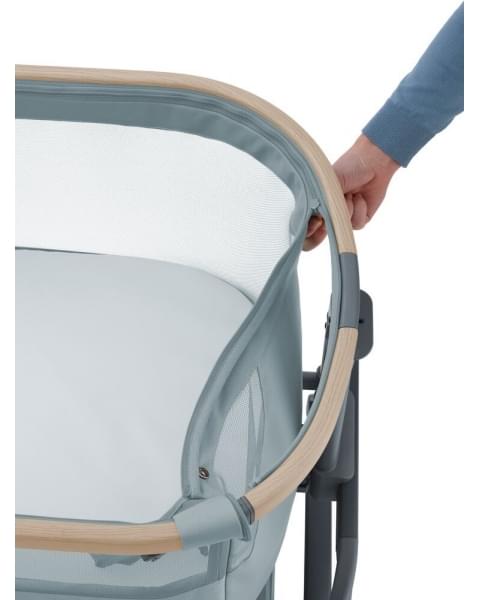 Колыбель Maxi-Cosi Iora Air Beyond (c колесами), Grey Eco (Серый)