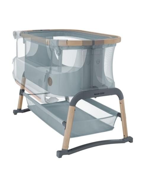 Колыбель Maxi-Cosi Iora Air Beyond (c колесами), Grey Eco (Серый)