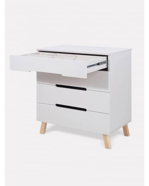 Комод пеленальный Rant Indy Pro 80/4 с органайзером Crystal beige