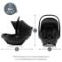 Коляска 3 в 1 Britax Roemer Smile 5Z, Midnight Grey + BABY-SAFE CORE Space Black