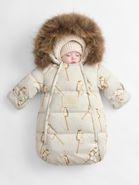 Конверт детский от Happy Baby milky horse