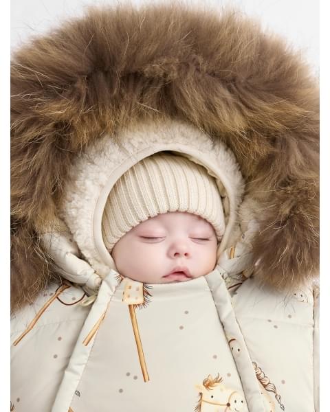 Конверт детский от Happy Baby milky horse